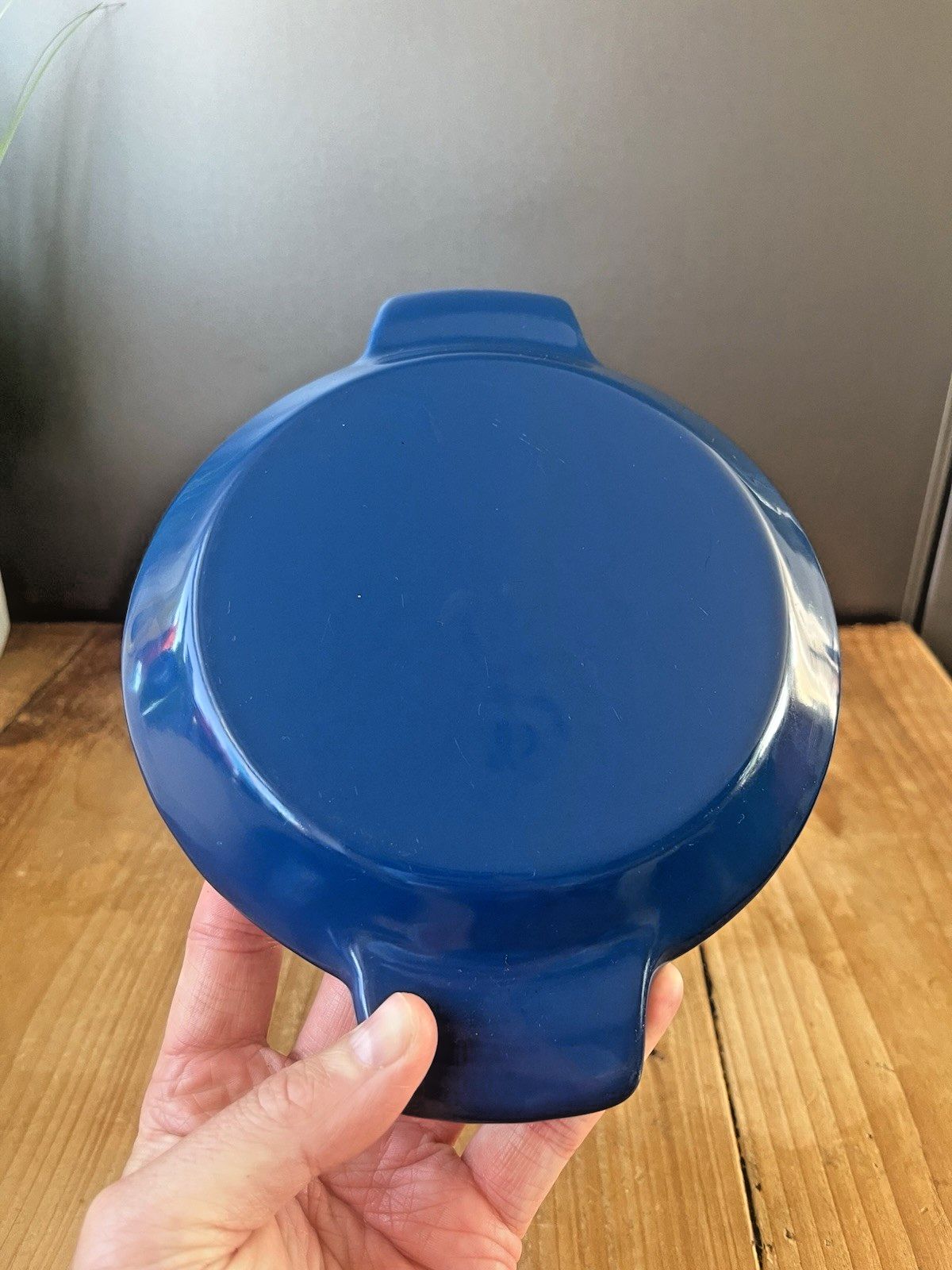 photo vinterior Mid Century Danish Nacco 16e Michael Lax Cast Iron Casserole Dish Dutch Oven