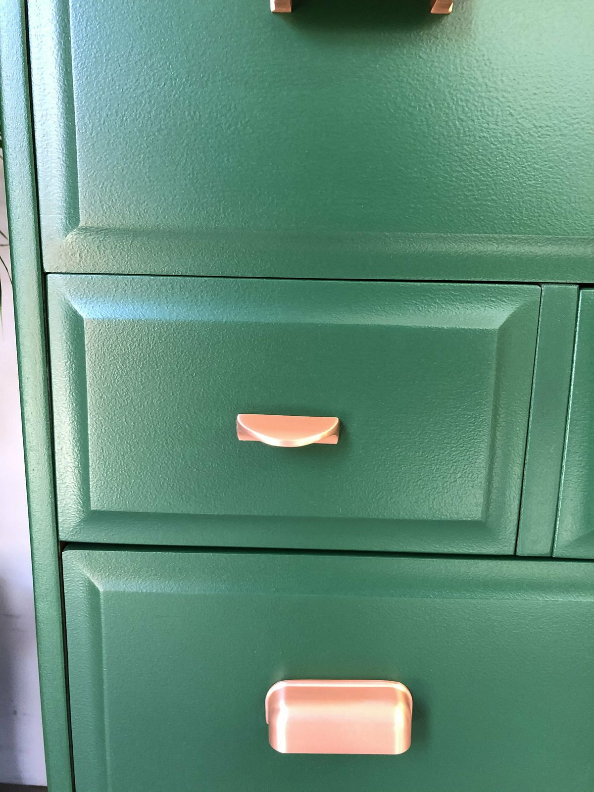 Stag Minstrel Furniture Tallboy Chest Of Drawers Painted Green photo 675.0