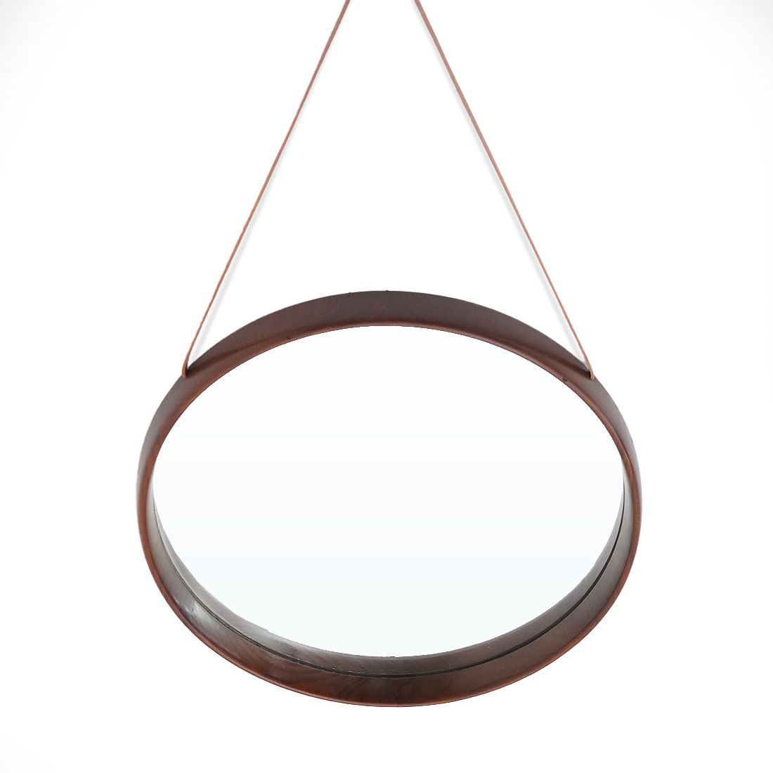 photo furniture Teak Wall Mirror By Uno And Osten Kristiansson For Luxus, 1960s