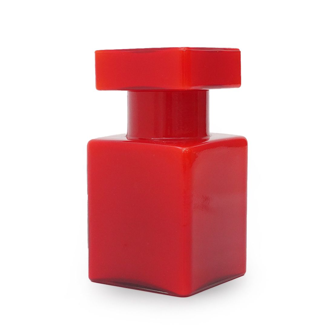 Red Glass Bottle By Luciano Vistosi For Vistosi, 1960s photo 660.0