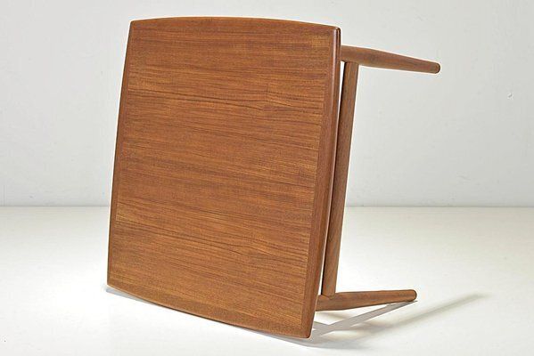 Side Table In Teak By Grete Jalk For Glostrup Møbelfabrik, Denmark, 1960s photo vintage