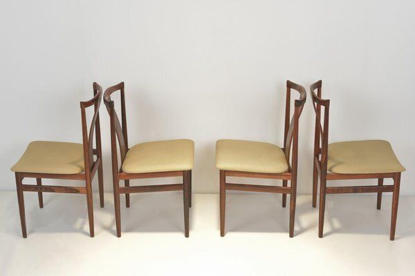 Rosewood Chairs By Henning Sorensen For Danex, Germany, 1960s photo buy