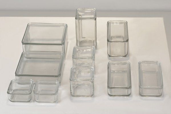 Cube Storage Container By Wilhelm Wagenfeld For Vlg Weisswasser, Germany, 1938 photo furniture