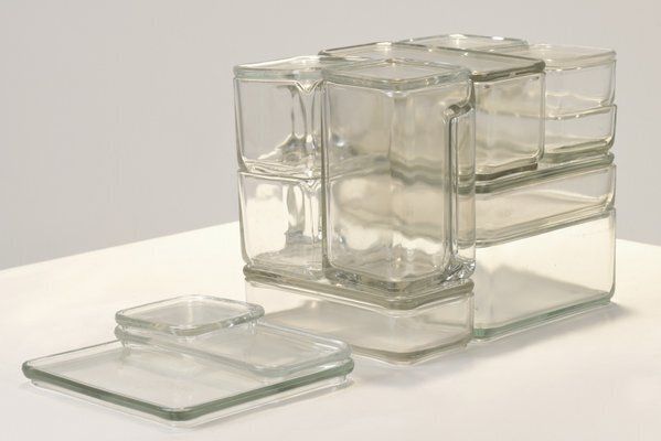 Furniture Cube Storage Container By Wilhelm Wagenfeld For Vlg Weisswasser, Germany, 1938 photo