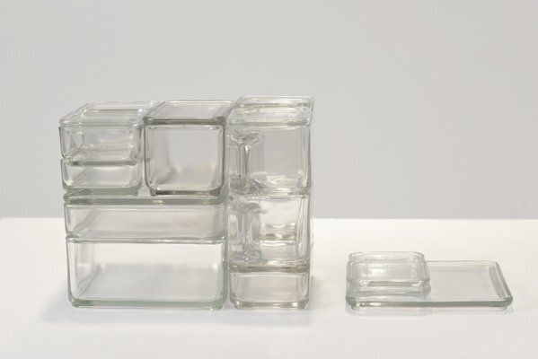 photo buy Cube Storage Container By Wilhelm Wagenfeld For Vlg Weisswasser, Germany, 1938