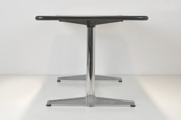 photo for sale Worktable In Aluminium By Giancarlo Piretti For Mobilier International, France, 1970s