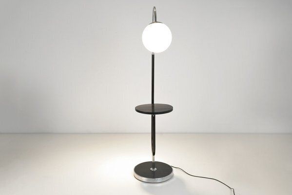 Height Adjustable Floor Lamp By Josef Hurka For Napako, Czech Republic, 1935 photo furniture