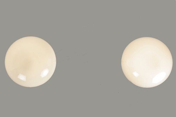 Sphere Lights In Frosted Glass, Germany, 1928, Set Of 2 photo buy