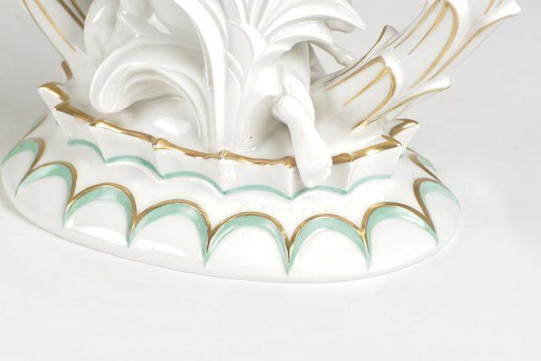 photo vinterior Porcelain Candleholder By Karl Tutter For Hutschenreuther, Germany, 1925