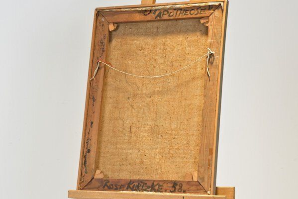 Oil Painting, Apotheose, Rose Kurtzke, Berlin, Germany, 1958 photo vinterior