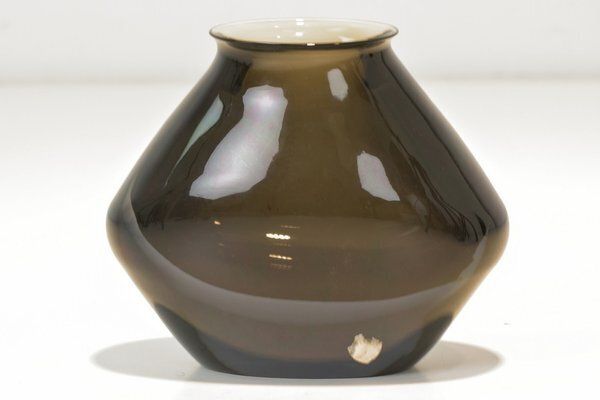 Heavy Sommerso Vase In Murano By Flavio Poli For Seguso, 1960s photo 4623.0