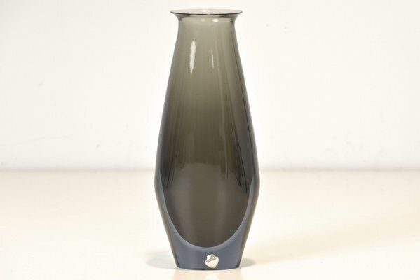 Large Sommerso Vase In Murano By Flavio Poli For Seguso, 1960s photo for sale