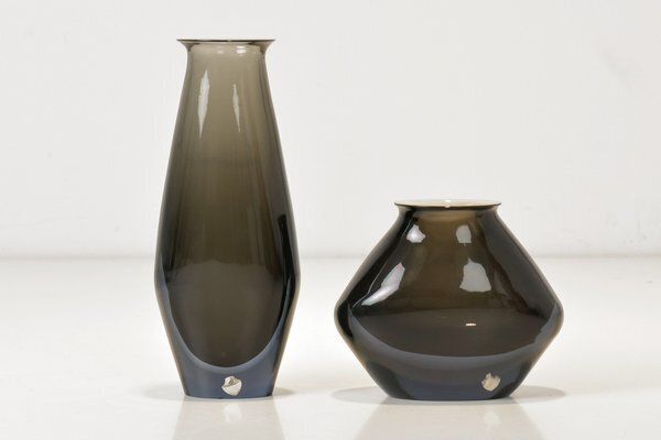 Large Sommerso Vase In Murano By Flavio Poli For Seguso, 1960s photo buy
