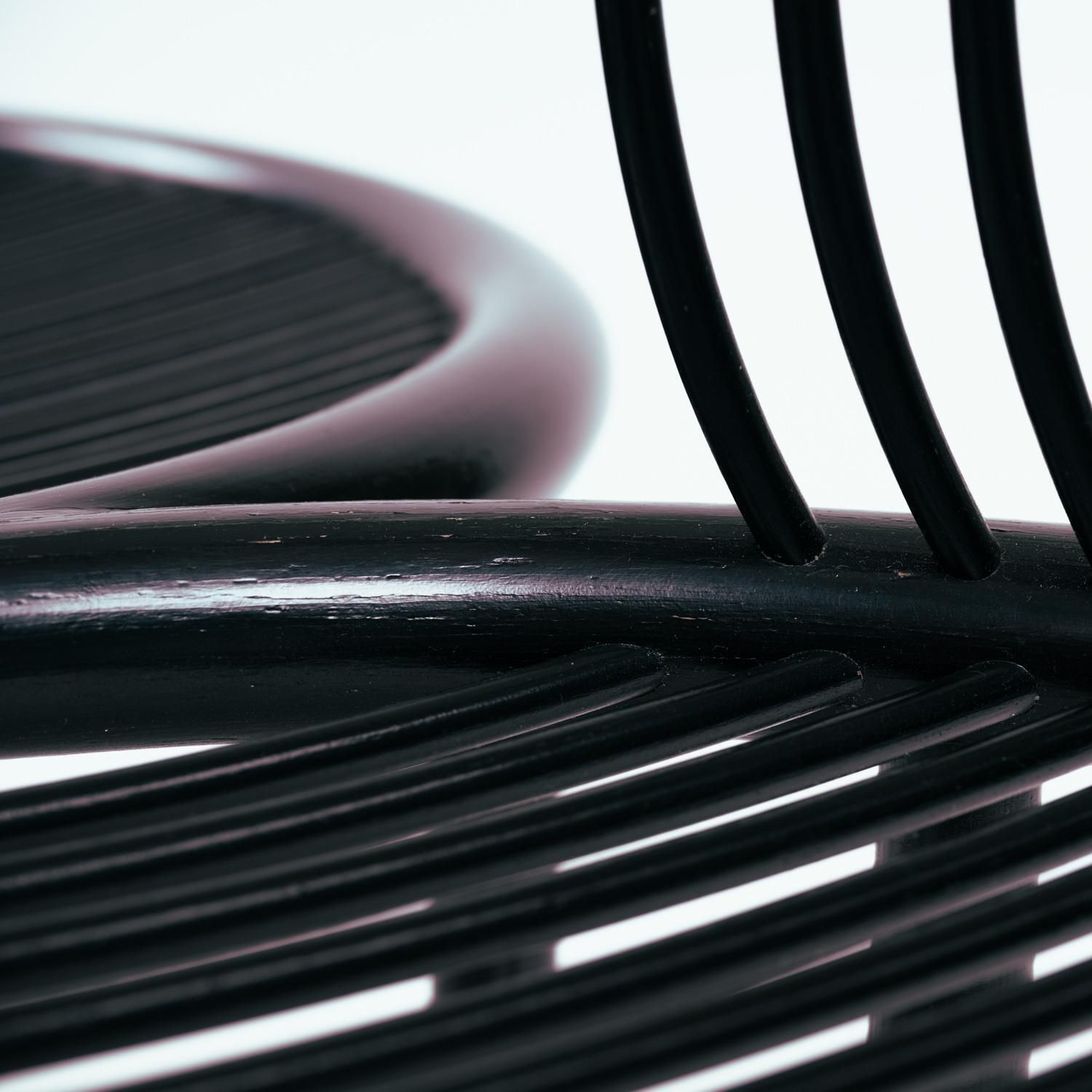 photo for sale Collectors Item Tete A Tete Bentwood Chair By Herbert Ohl For Lubke,  1980s