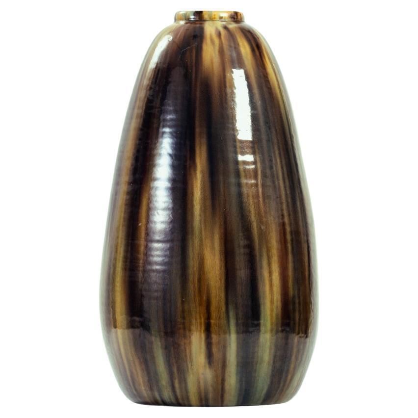 Xl Art Deco Vase By De Rijn Pottery, 1920