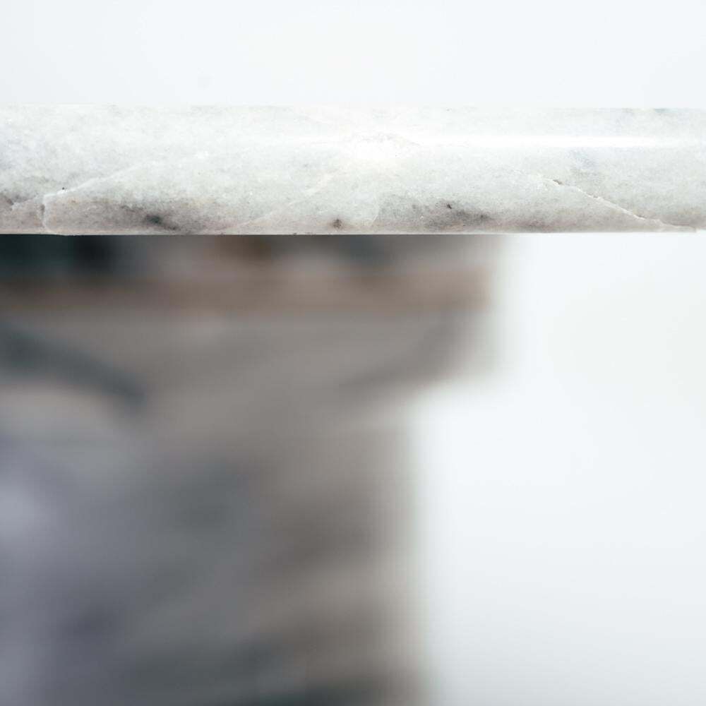 Mid Century Italian Marble Dining Table In The Style Of Angelo Mangiarotti, 1970 photo 3800.0