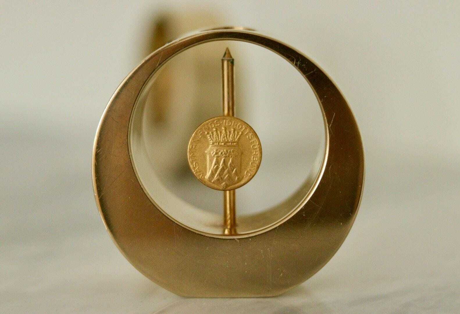Pair Of Swedish Brass Candle Holders By Arthur Pe Kolbäck photo buy