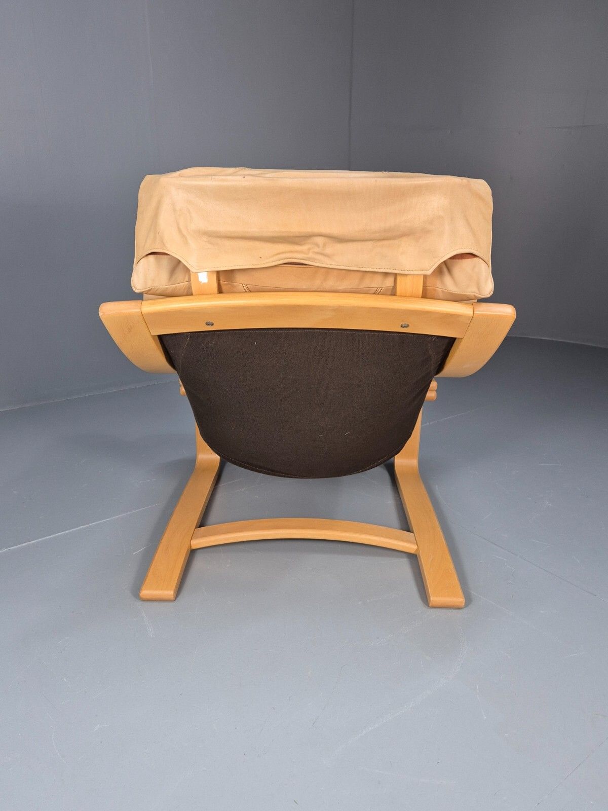 Furniture Vintage Danish Skippers Bentwood And Leather Apollo Lounge Chair  Eb9245 Mben photo