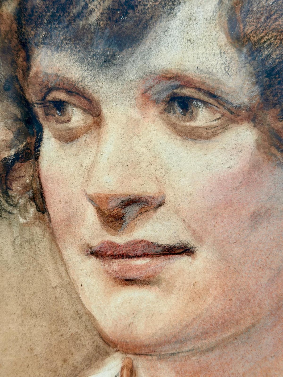 Hamish Paterson Watercolour Of A Beautiful Young Woman Dated And Signed 1920 photo Art