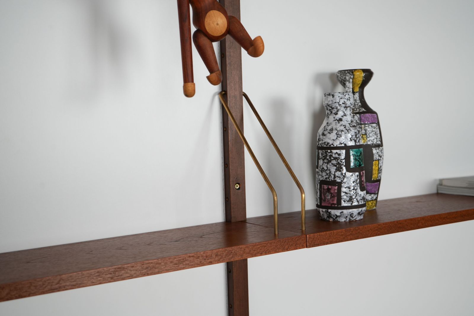 2699.0 Teak System Bookcase Ps System, Danish Design, 1960s, Designer: Preben Sorensen, Production: Randers Møbelfabrik photo