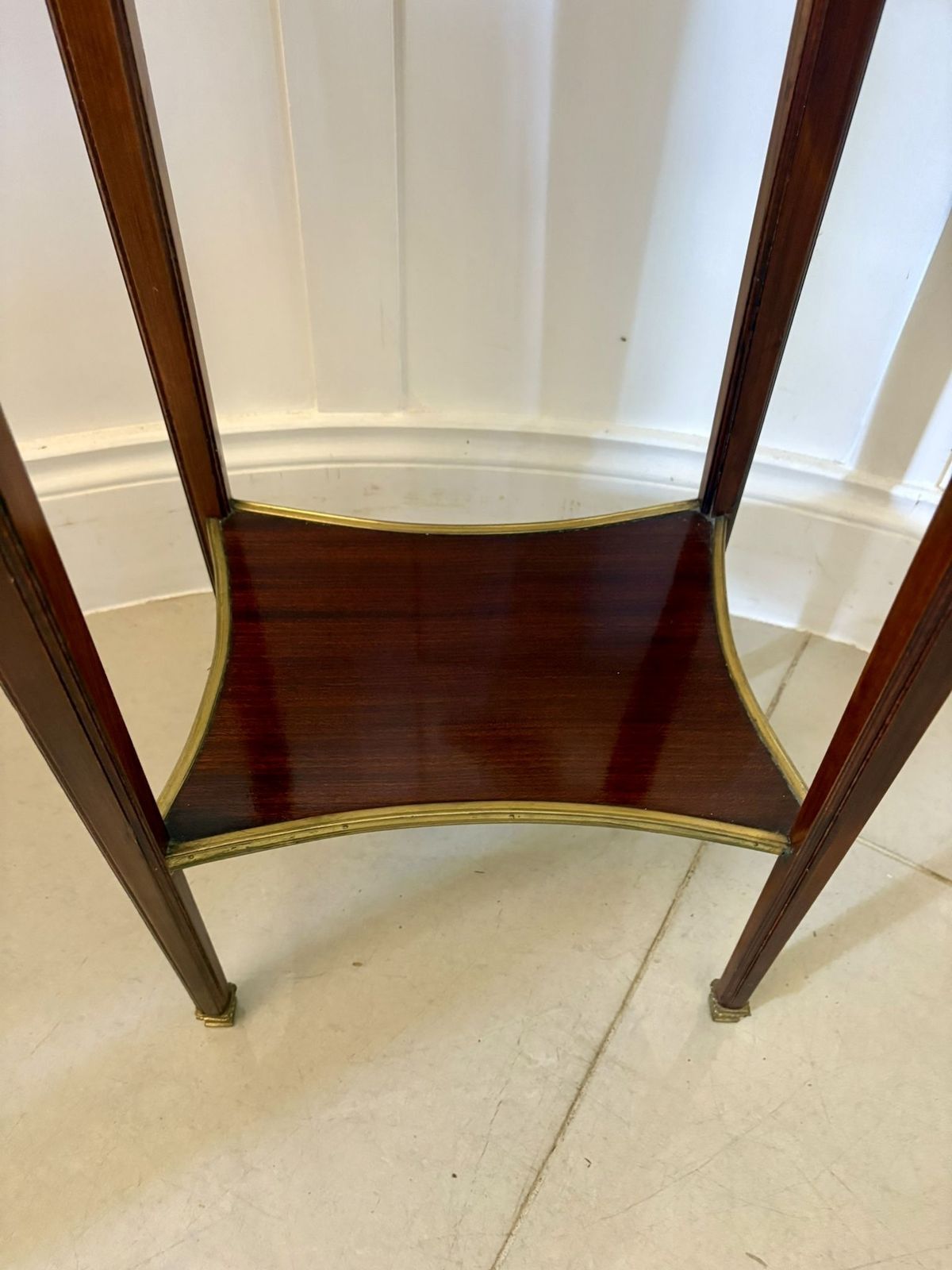 1785.0 Outstanding Quality Antique Early 20th Century Mahogany And Ormolu Mounted Side Table photo