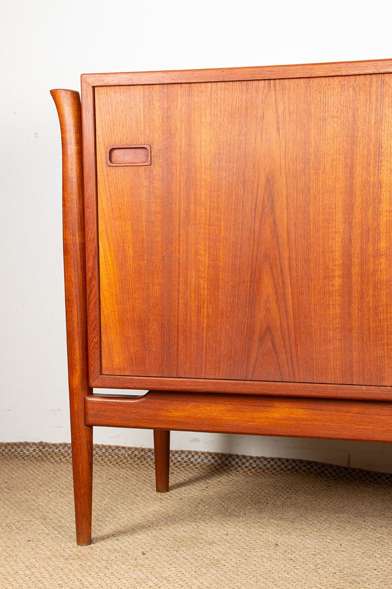 Grande enfilade danoise en teck 255 cm, 1960. photo 4000.0