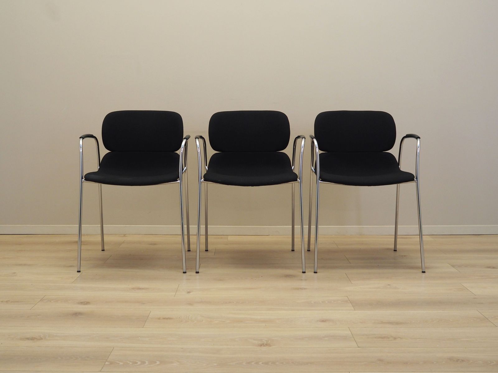 Set Of Three Chairs, Italian Design, 1970s, Production: Italy photo vintage