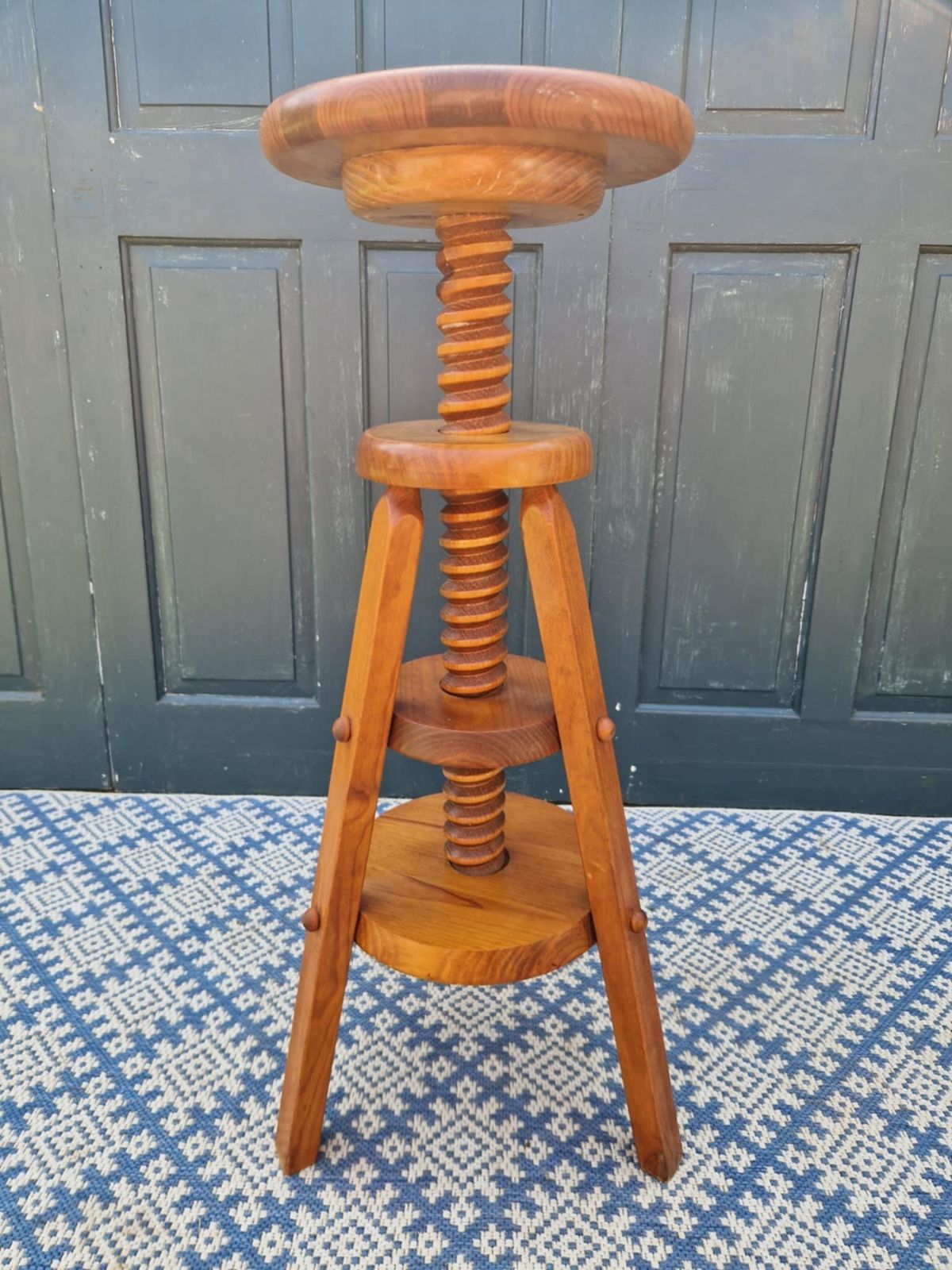 Swedish Pine Architect Stool