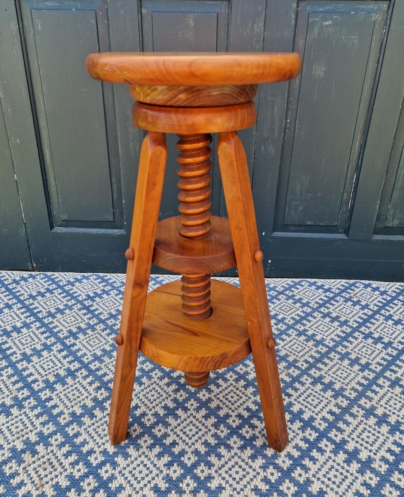 Swedish Pine Architect Stool photo vinterior
