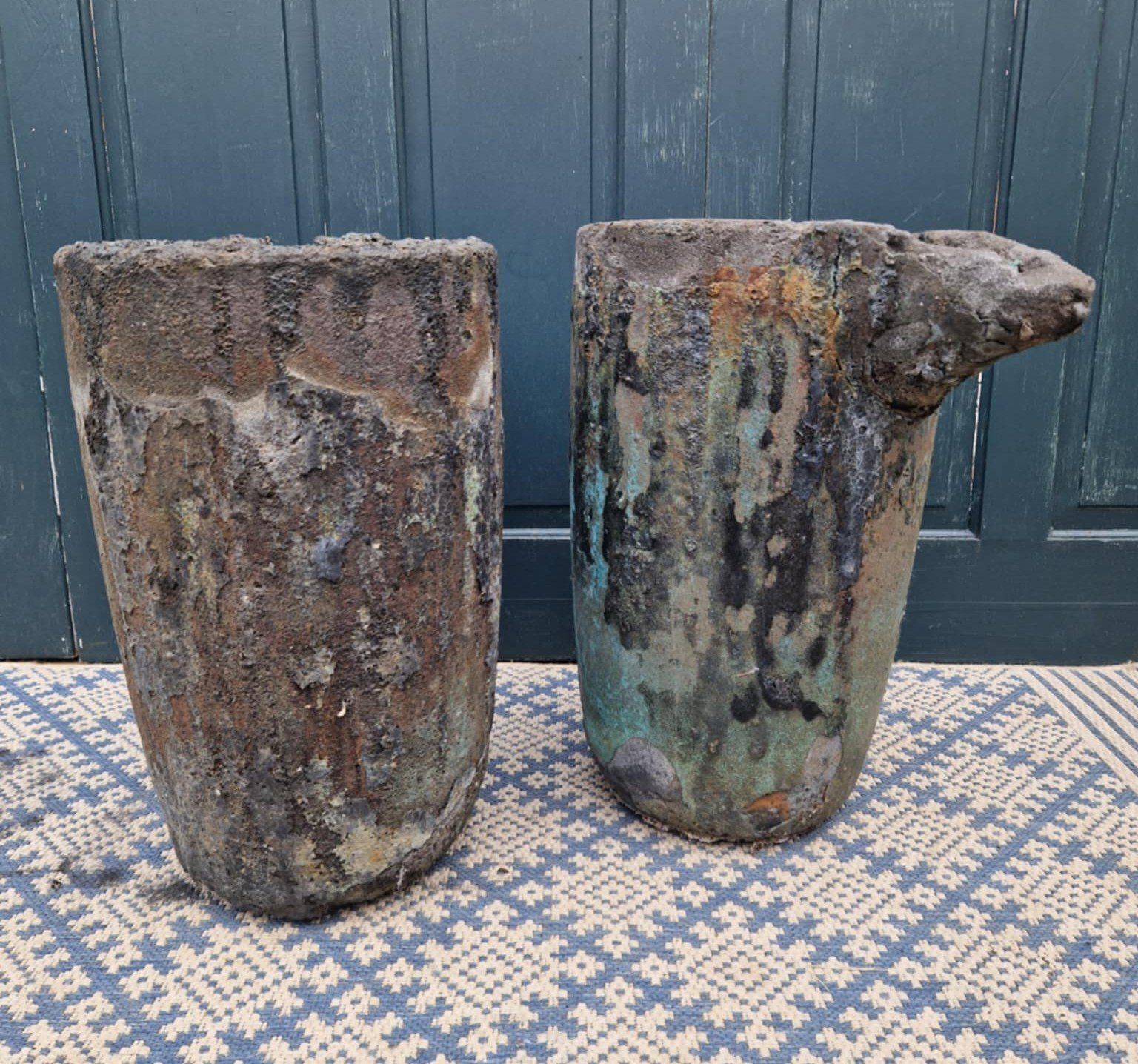 Foundry Crucibles   Pair photo vinterior