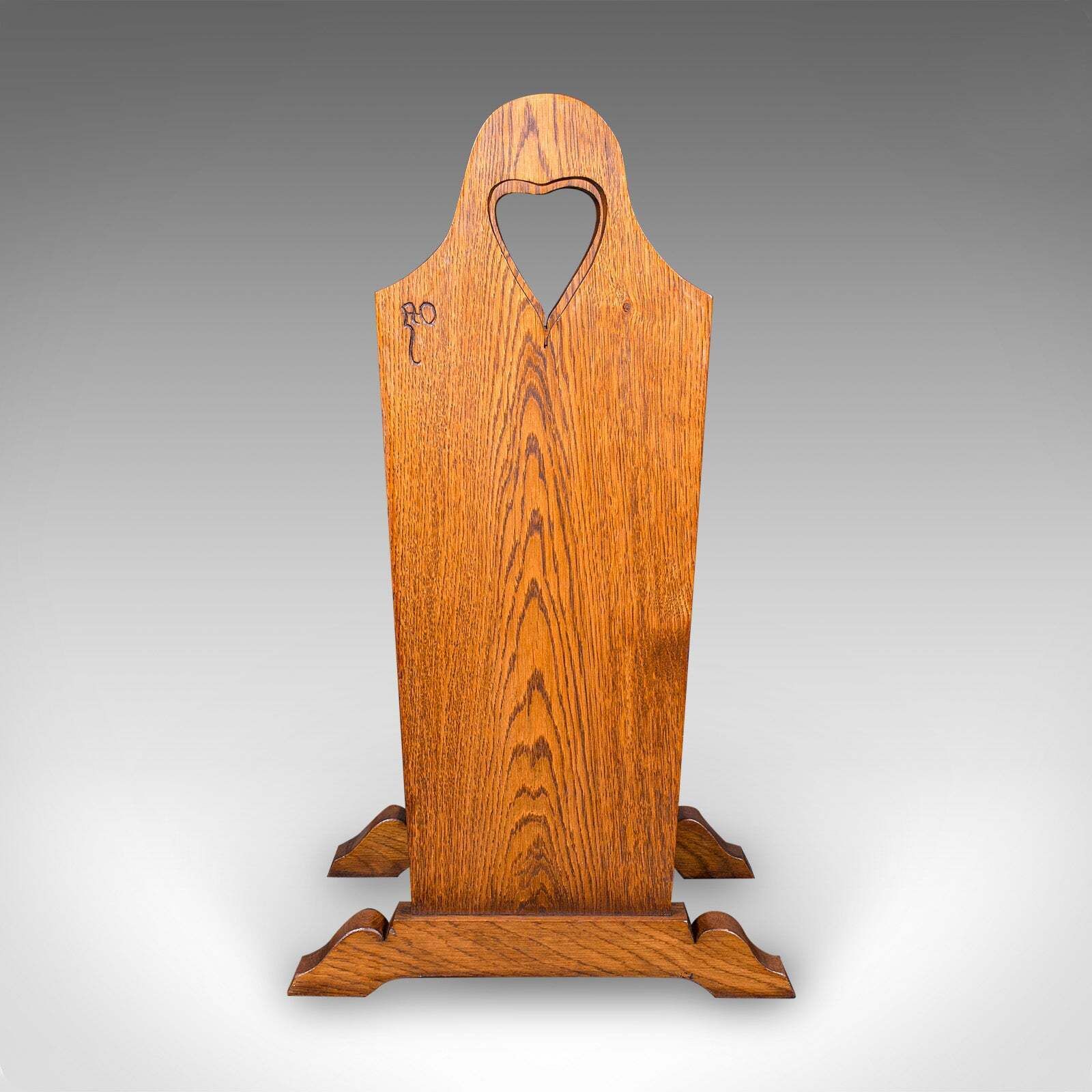 Antique Stick Stand, English Oak, Reception Hall, Arts & Crafts, Victorian, 1900 photo for sale