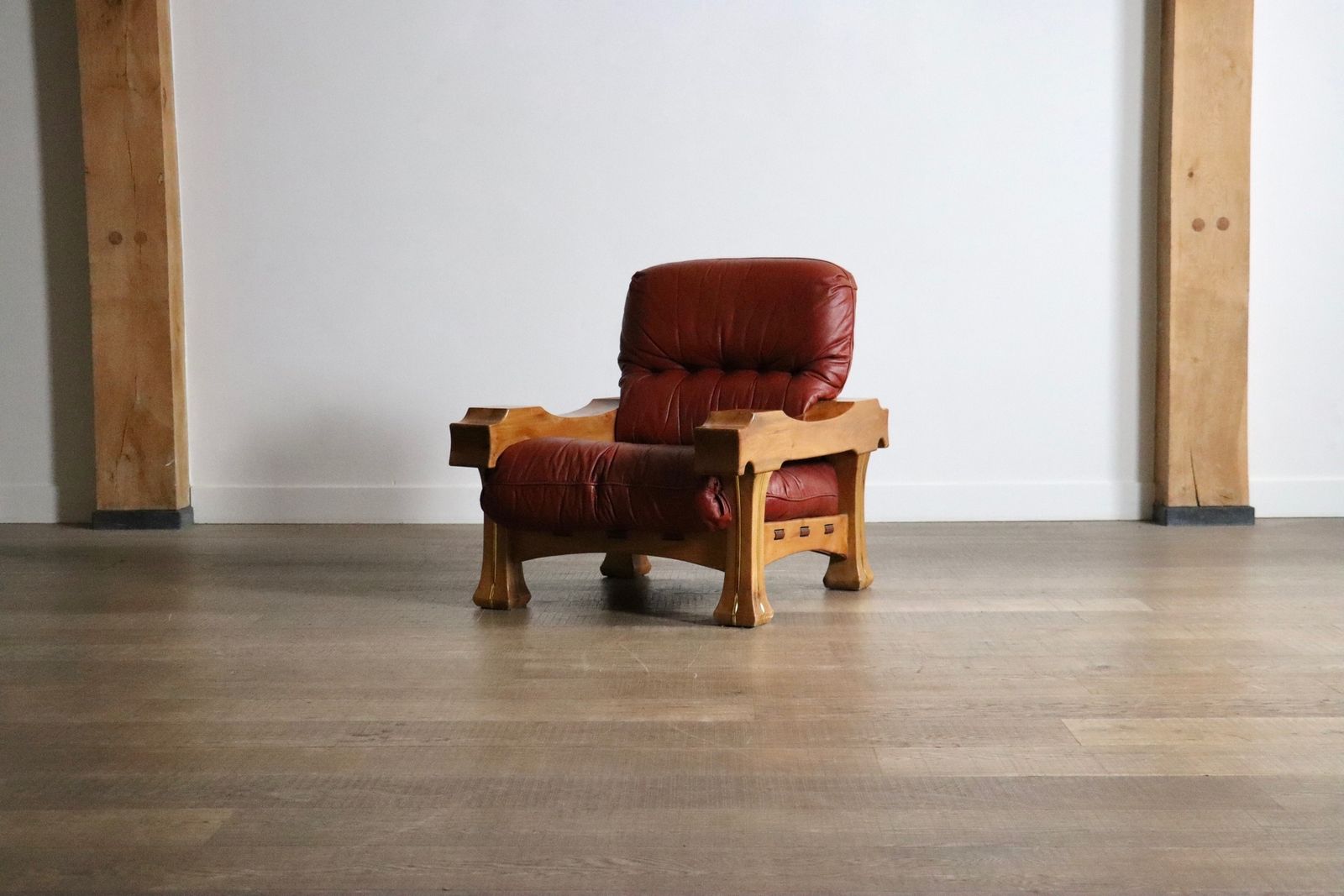 photo vinterior Hussar Lounge Chair By Luciano Frigerio, Italy 1970s