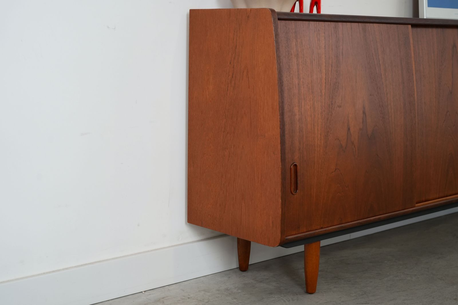 Teak Sideboard, Danish Design, 1970s, Production: Denmark photo vintage