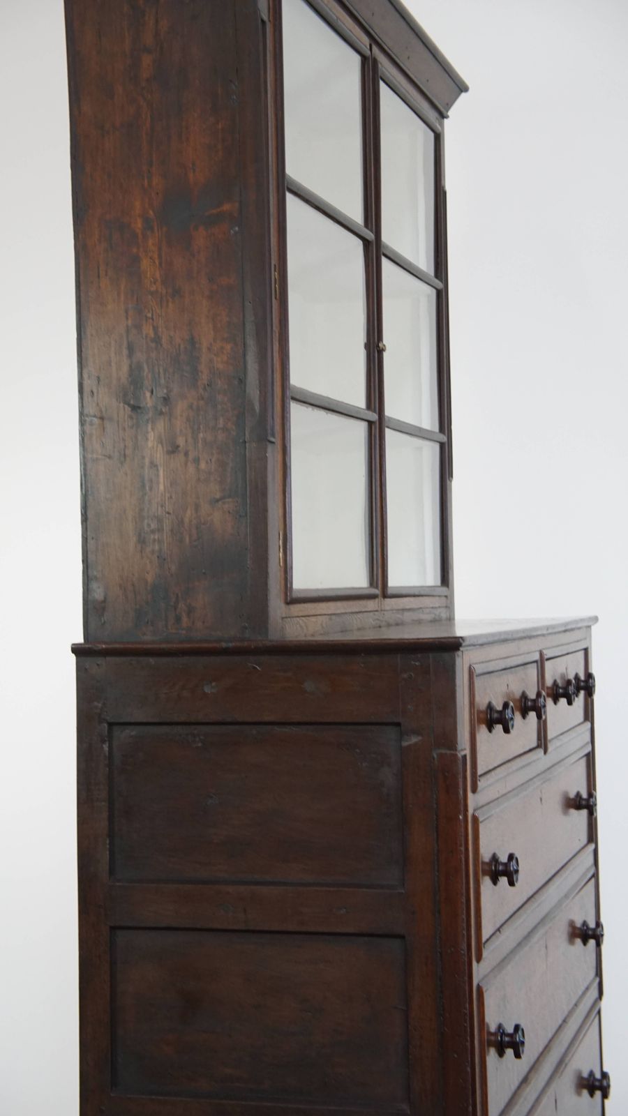 2947.6593 Excellent Antique English Sideboard/Bookcase From The Early 19th Century photo