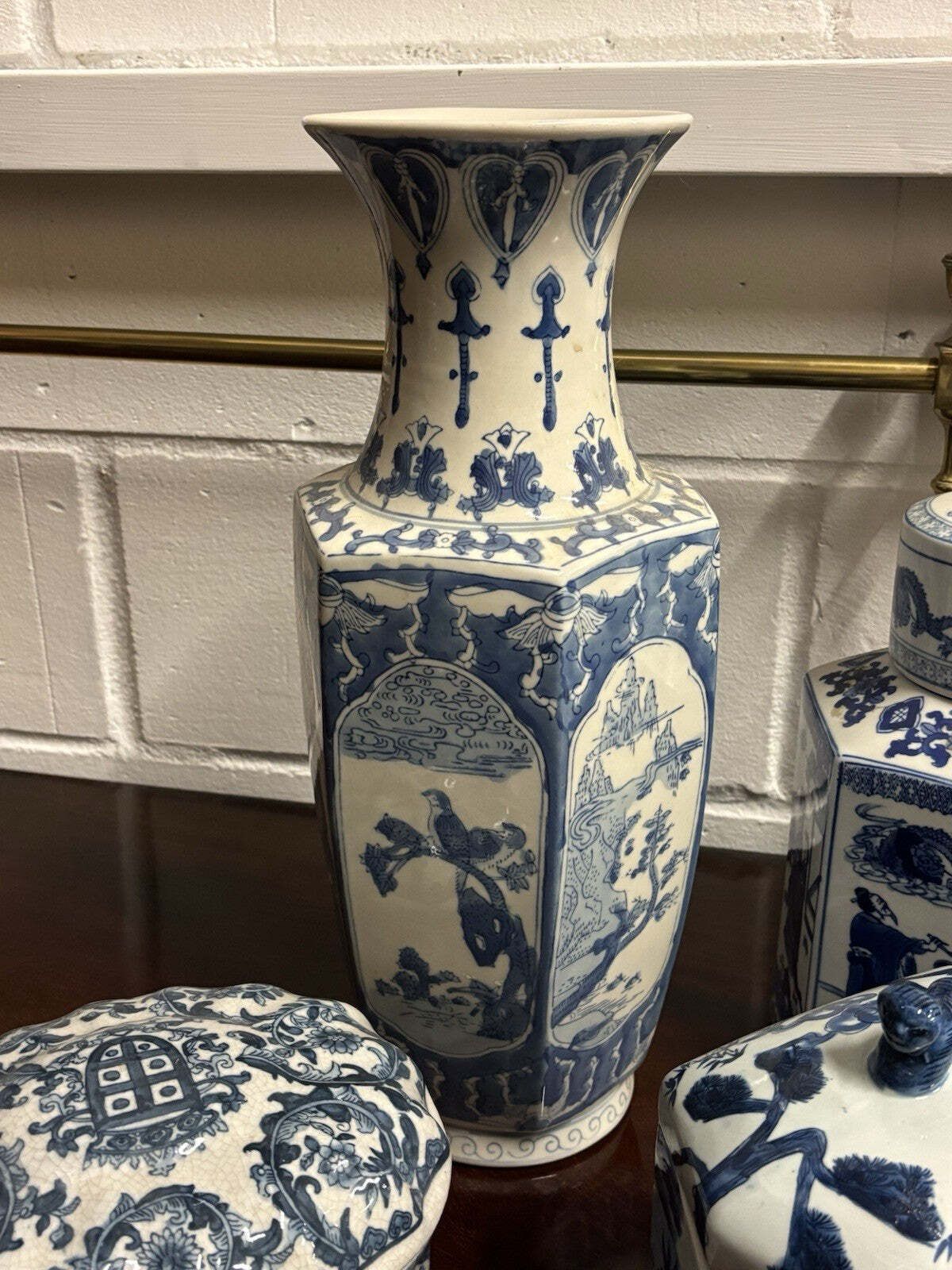 Collection Of Chinese Pots, Vases And Boxes photo vintage