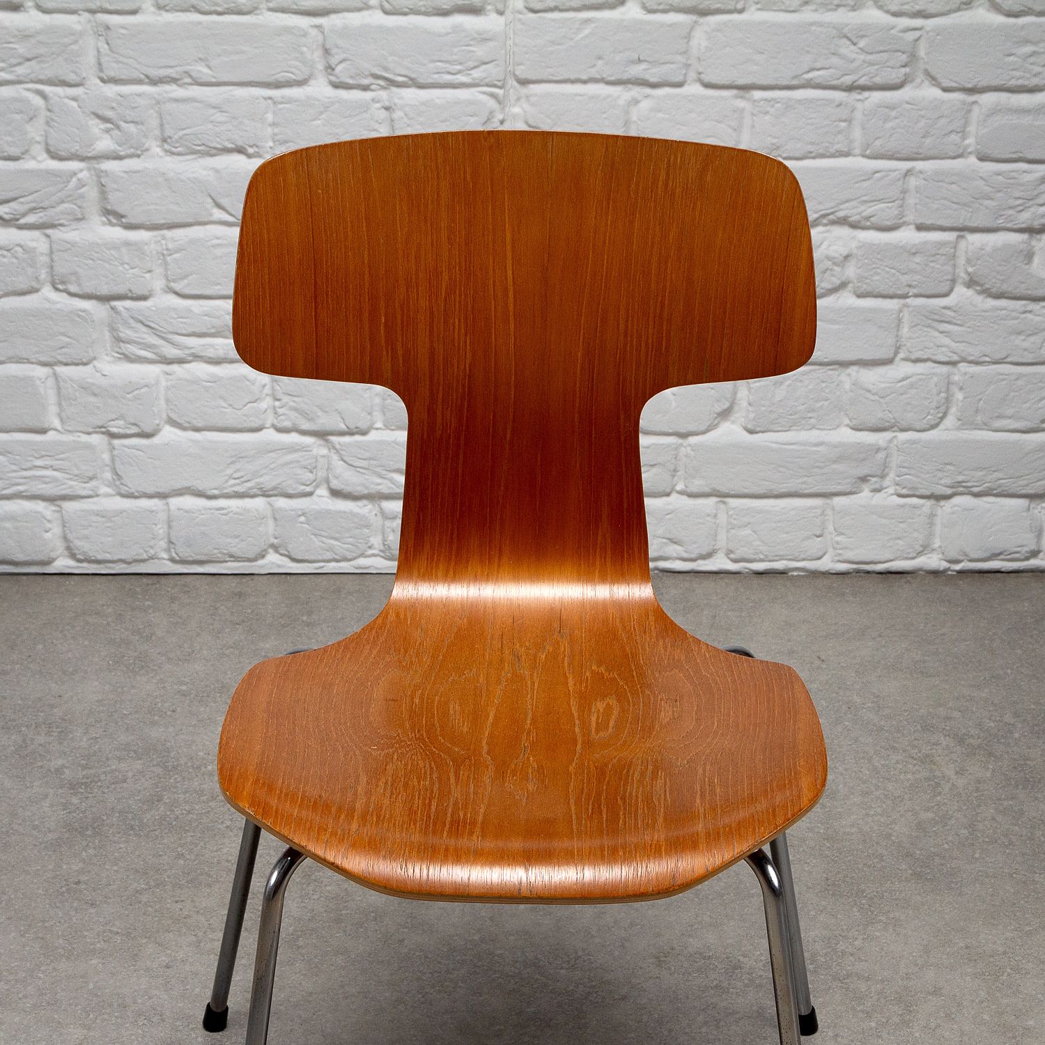 photo buy Set Of 6 Model 3103 Mid Century Hammer Chairs By Arne Jacobsen, Denmark