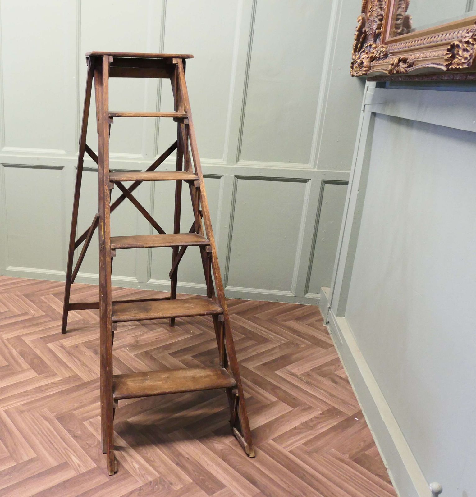Late 19th Century French Decorators Ladder photo for sale