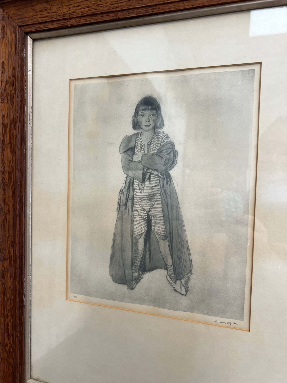 'Kit' Signed Print William Orpen photo buy