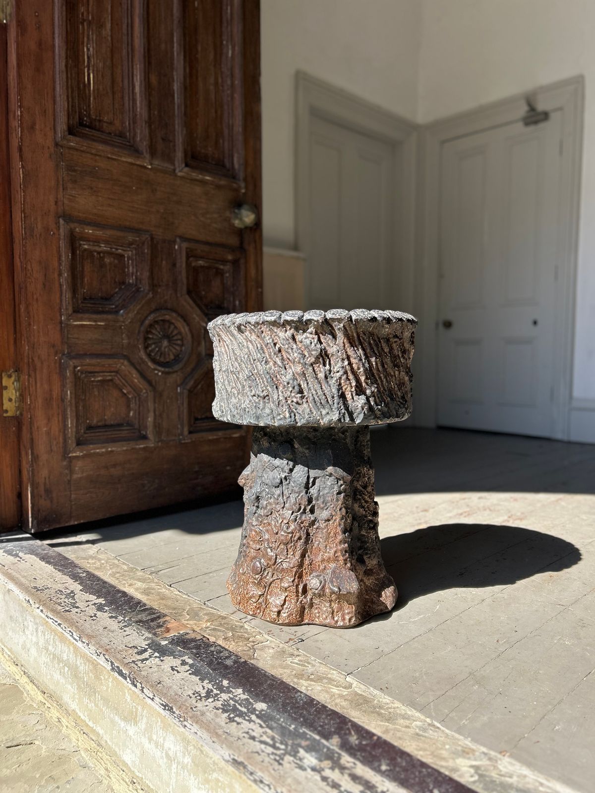 19th Century Faux Bois Wine Cooler Or Planter photo furniture