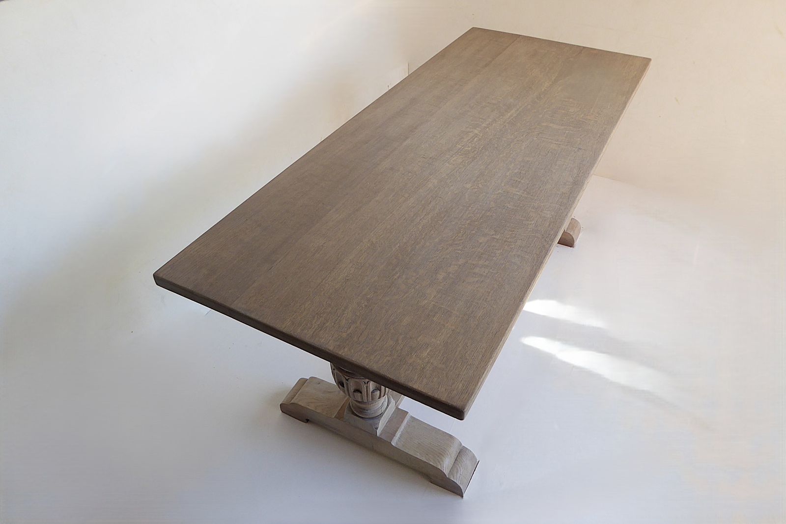 photo furniture Antique French Refectory Weathered Dining Kitchen Table  Spend 2500.00 In One Transaction And Get 10 Precent Discount