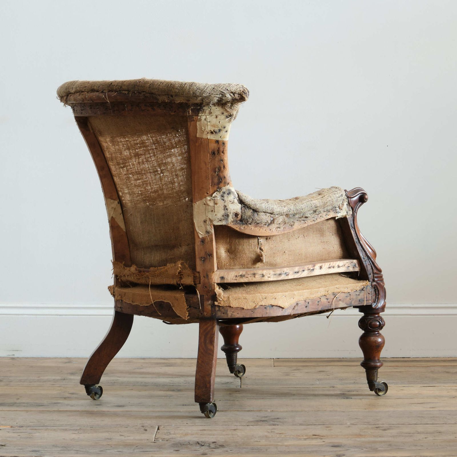 Furniture Mid 19th Century Country House Armchair photo