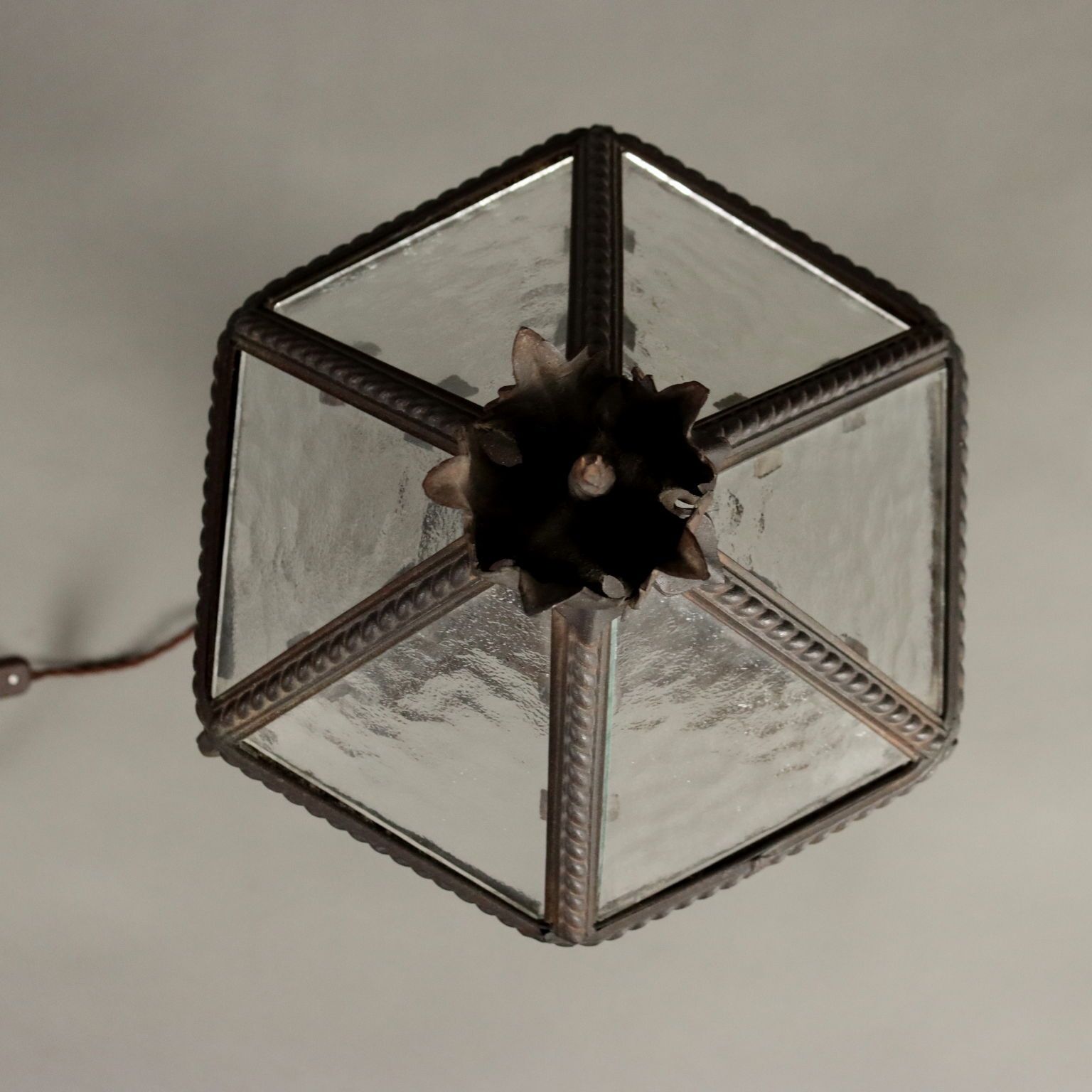 Neo Renaissance Style Lamp Iron XX Century photo for sale