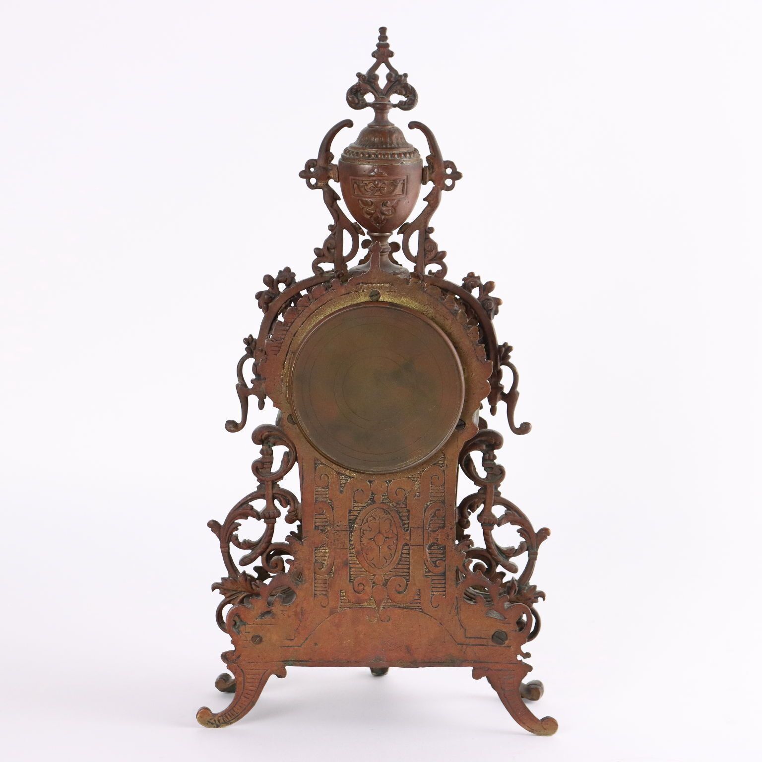 photo furniture Antique Mantel Clock Eclectic Style Bronze France '800 '900
