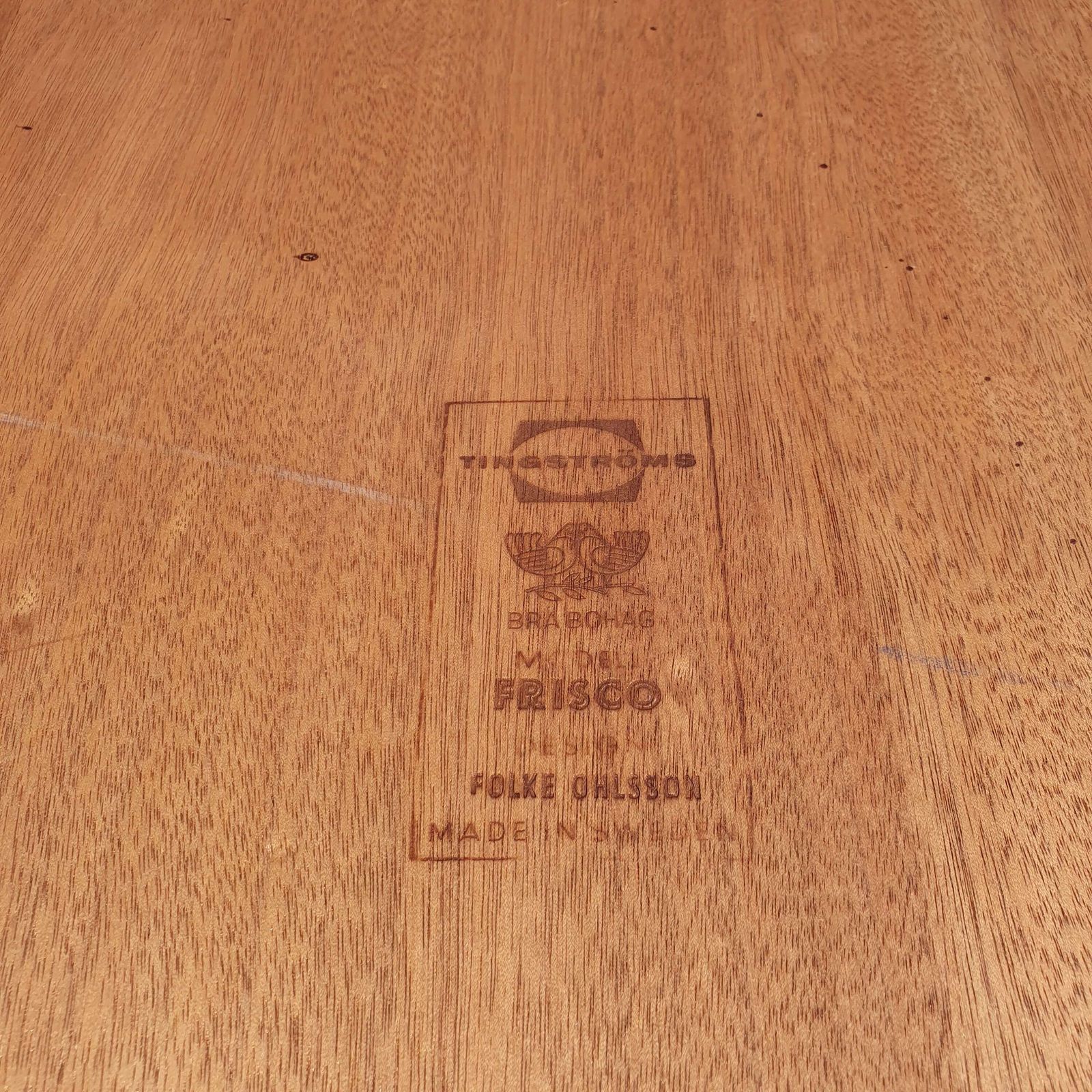 A Mid Century Teak "Frisco" Coffee Table Designed By Folke Ohlsson For Tingstroms, Sweden photo vintage