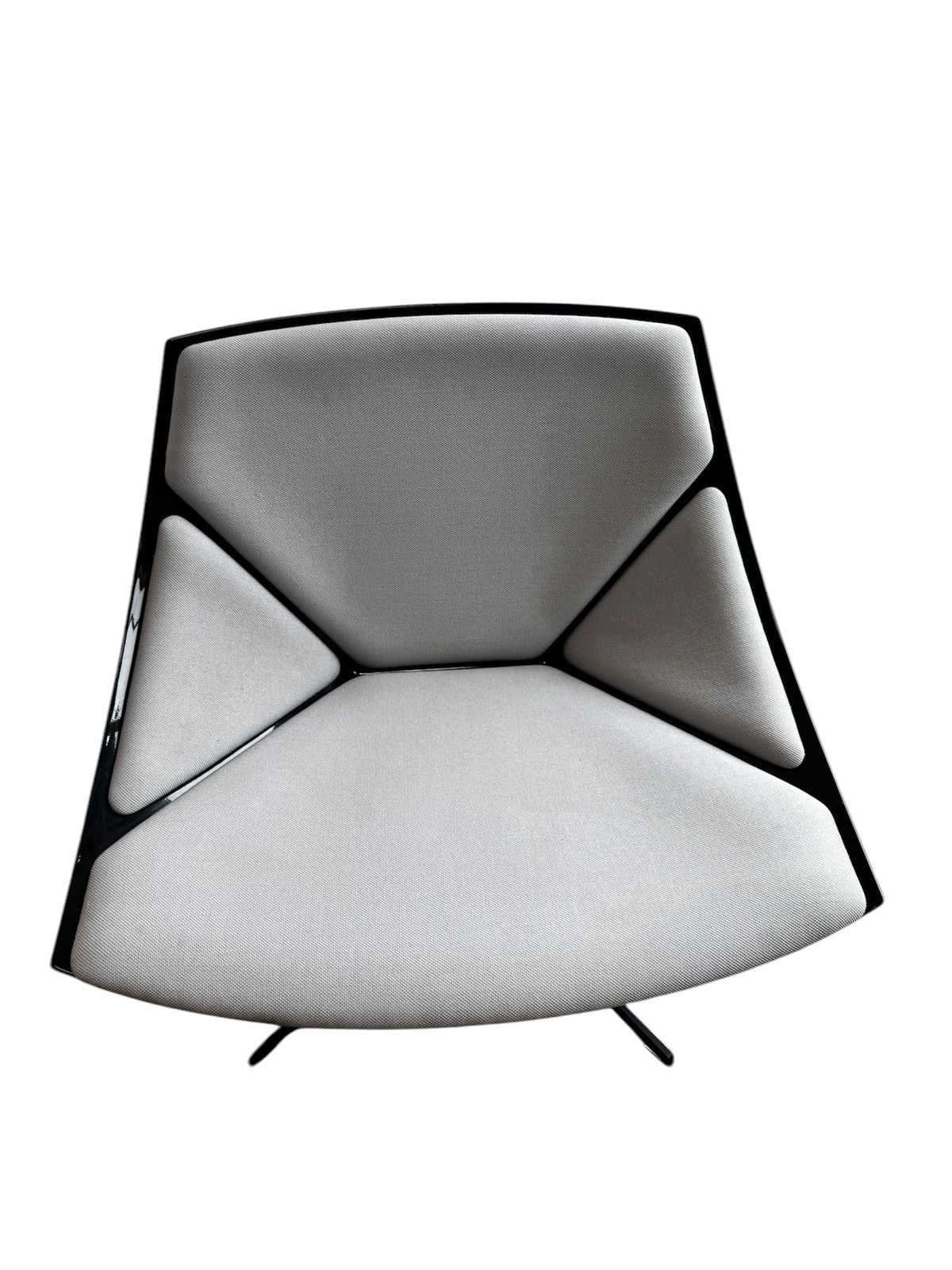 Republic Of Fritz Hansen Coffee Table And Two Space Chairs Home Office Lounge photo vintage