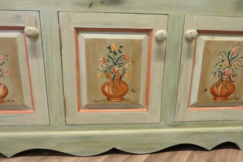 A Superb Artisan Painted Farmhouse Kitchen Pine Dresser photo buy