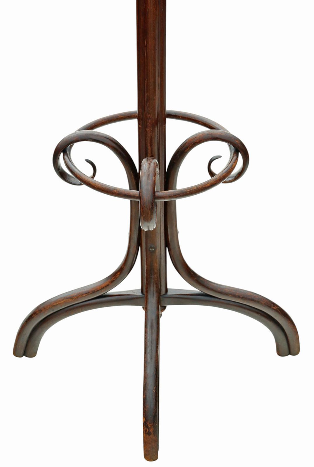 Antique C.1900 Large Bentwood Coat & Hat Stand – Quality Hall Rack photo Furniture