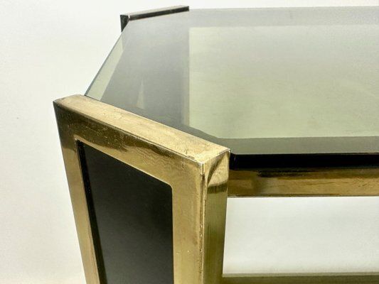 Vintage Austrian Brass Trolley Bar, 1980s photo Furniture