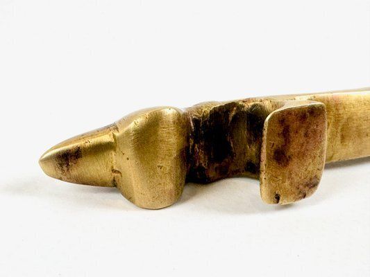 Mid Century Modern Dachshund Letter Opener By Walter Bosse For Hertha Baller Workshops, 1960s photo Home Decor