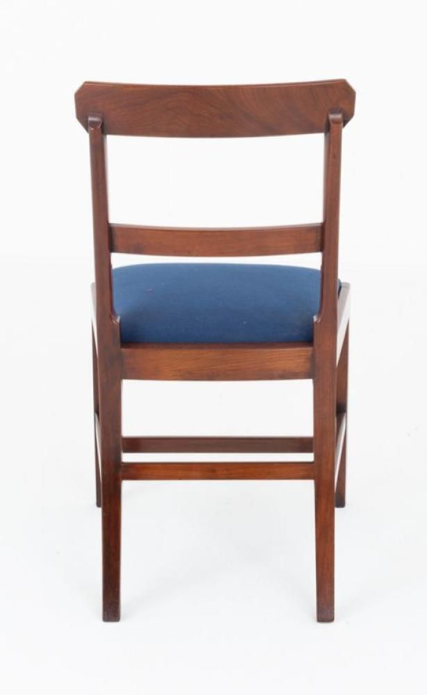 Set Georgian Dining Chairs 6 Mahogany Diners Period Antique photo 1650.0